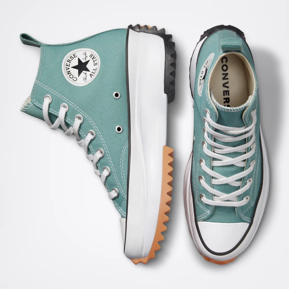 コンバース チャックテイラー スニーカーコンバース 厚底 ランスターハイク Jade ハイカット 172726C