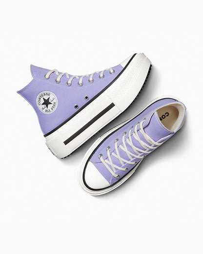 コンバース チャックテイラー スニーカーコンバース ダブルスタック バイオレットヒット ハイカット A15206C