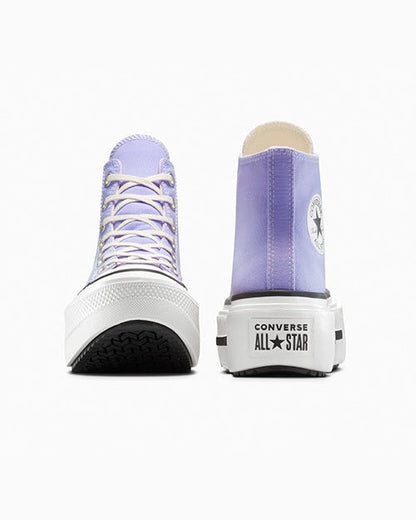コンバース チャックテイラー スニーカーコンバース ダブルスタック バイオレットヒット ハイカット A15206C