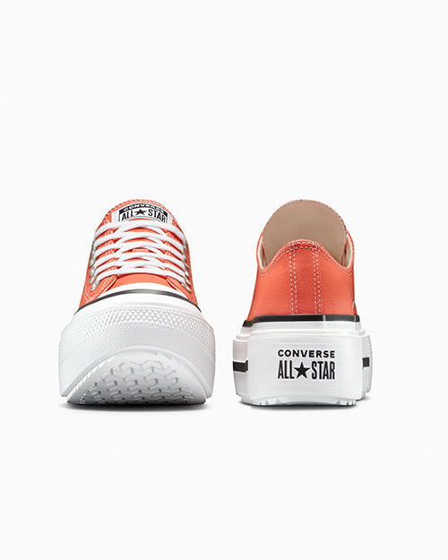 コンバース チャックテイラー スニーカーコンバース ダブルスタック バーミレッド ローカット A16284C