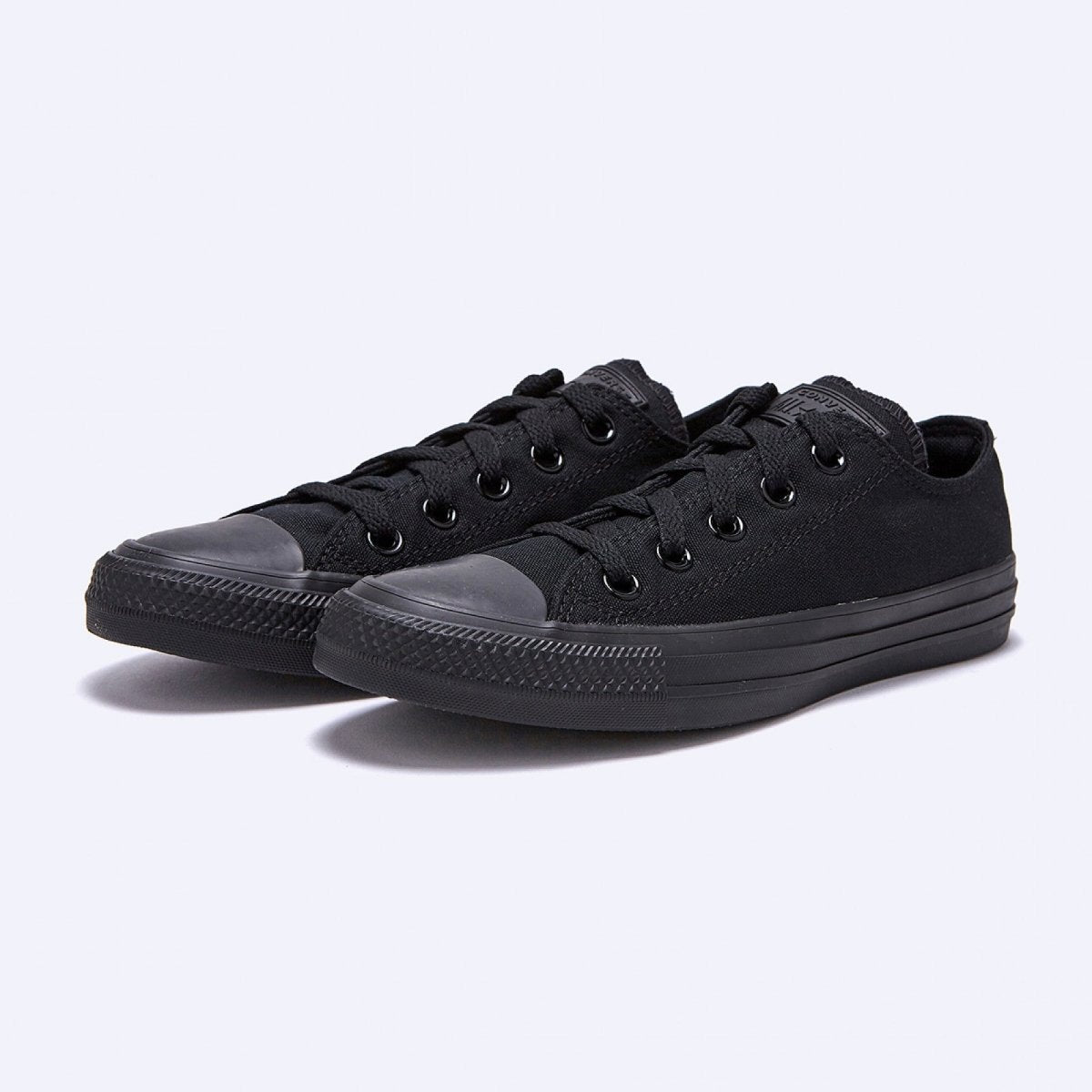 Converse Chuck Taylor All Star All Black LO CUT M5039C - 韓国 コンバース スニーカー チャック テイラー ct70 厚底