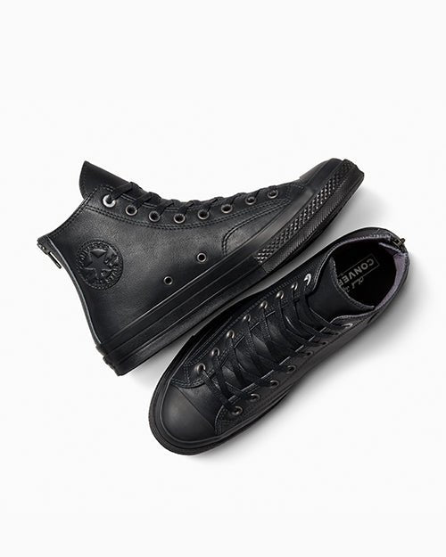 コンバース CT70 レザージップ ブラック ハイカット A08159C - Kanverse.kr