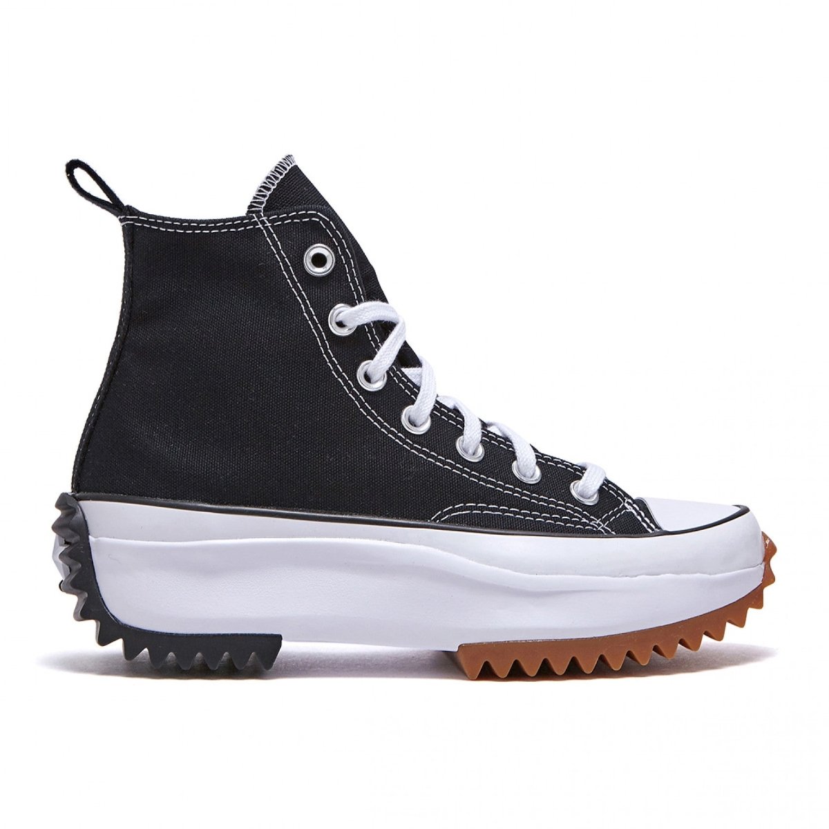 韓国 コンバース 厚底 RUN STAR HIKE BLACK ハイカット 166800C - 韓国 コンバース スニーカー チャック テイラー ct70 厚底