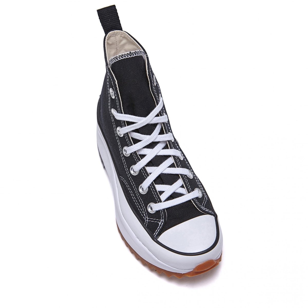 韓国 コンバース 厚底 RUN STAR HIKE BLACK ハイカット 166800C - 韓国 コンバース スニーカー チャック テイラー ct70 厚底