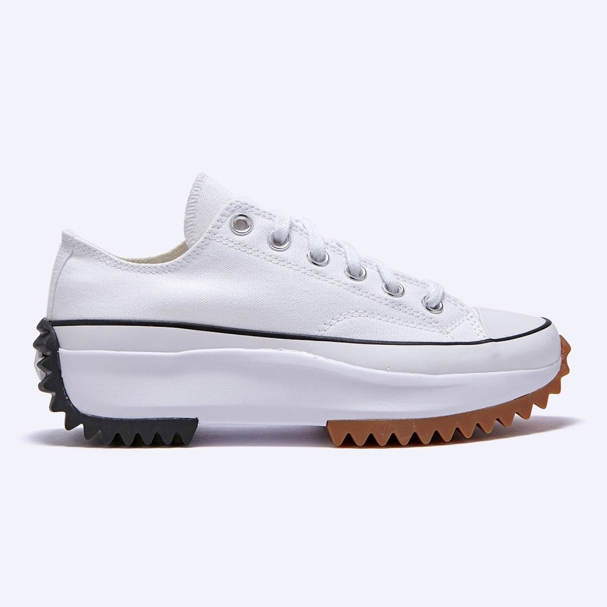 韓国 コンバース 厚底 RUN STAR HIKE WHITE ローカット 168817C - 韓国 コンバース スニーカー チャック テイラー ct70 厚底