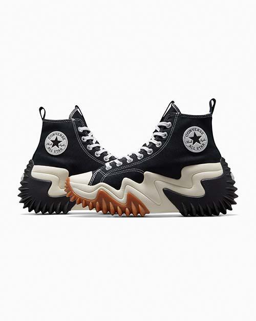 韓国 コンバース 厚底 RUN STAR Motion BLACK ハイカット 171545C - Kanverse.kr