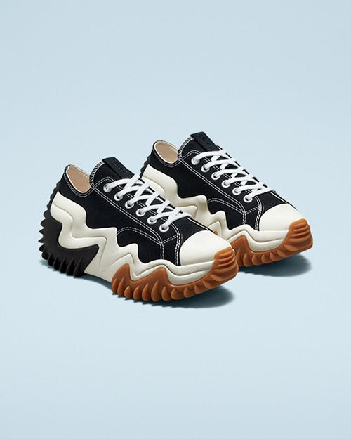 韓国 コンバース 厚底 RUN STAR Motion BLACK ローカット 172895C - Kanverse.kr